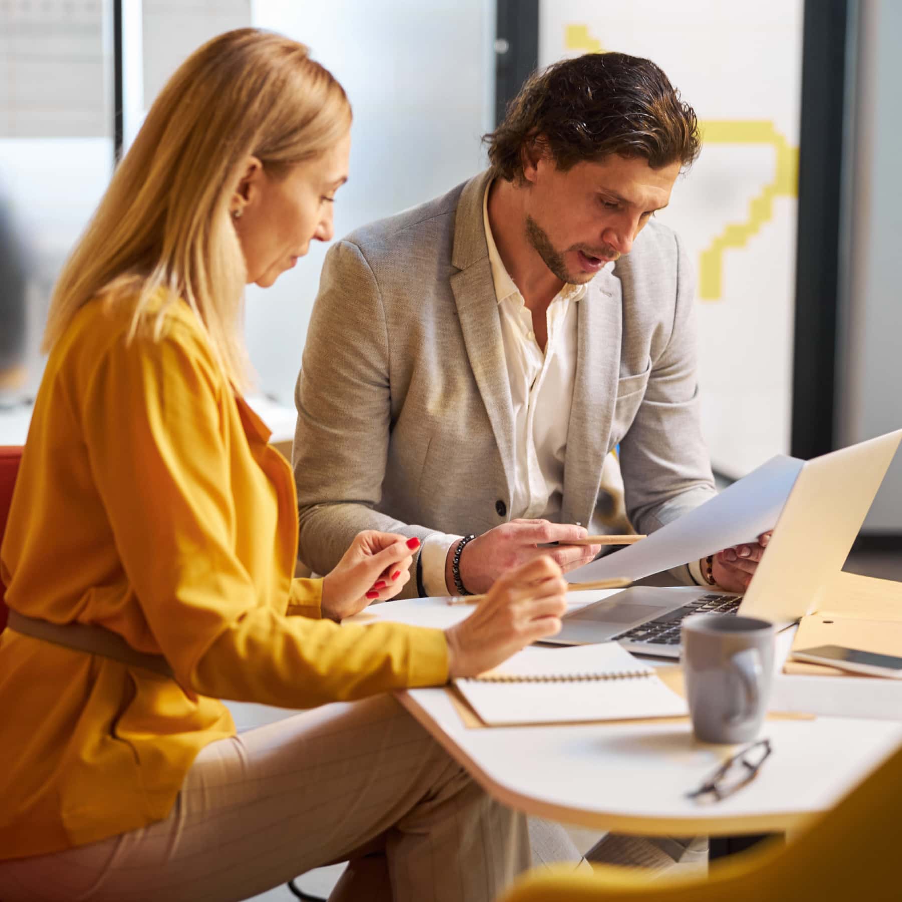 Broker reviewing commission and incentive details for vision plan sales