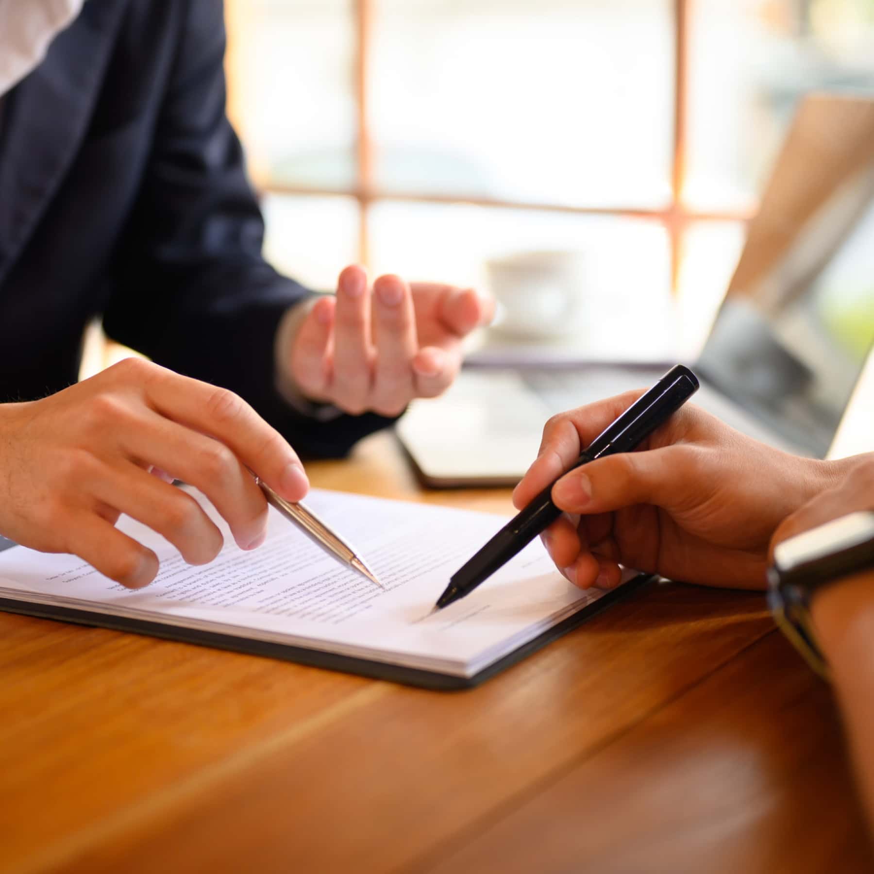 Broker reviewing voluntary dental plan commissions and case results