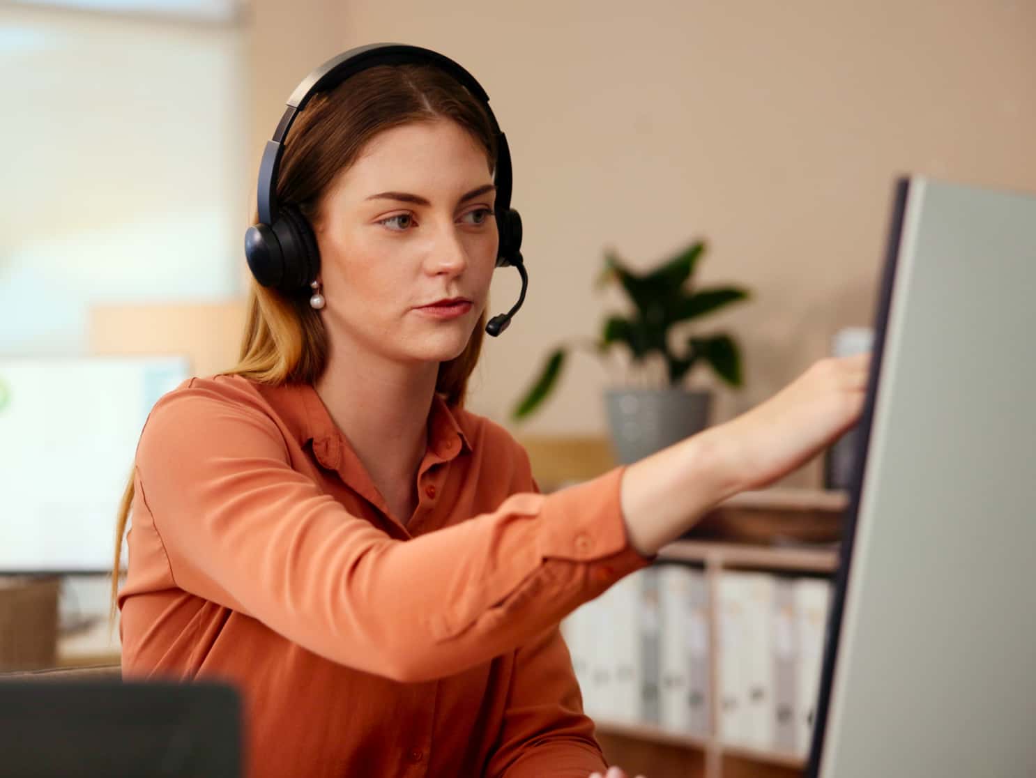 Inshore Benefits broker support team helping a producer place a voluntary vision case